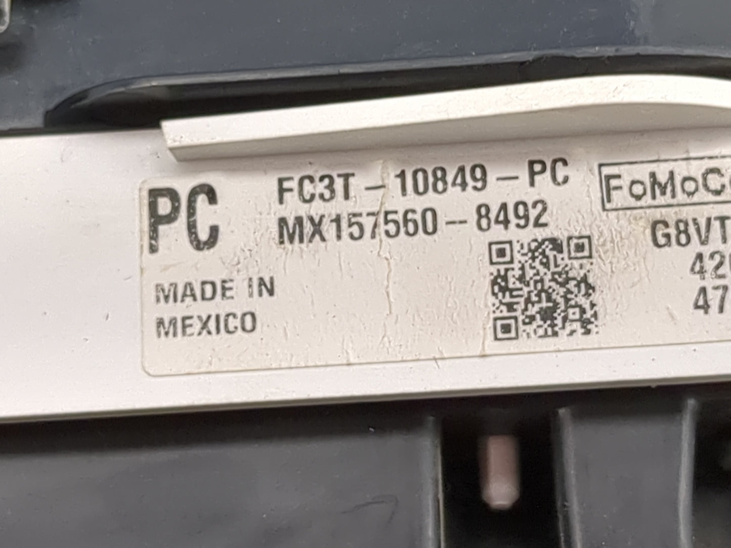 2015 Ford F-250 Super Duty Instrument Cluster Speedometer Gauges P/N:FC3T-10849-PC MX157560-8492 Miles: Fits OEM Used Auto P