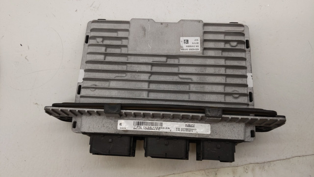 2013-2016 Ford F-350 Super Duty PCM Engine Control Computer ECU ECM PCU OEM P/N:FC3A-12A650-ZA BC3A-12B684-FC Fits OEM Used
