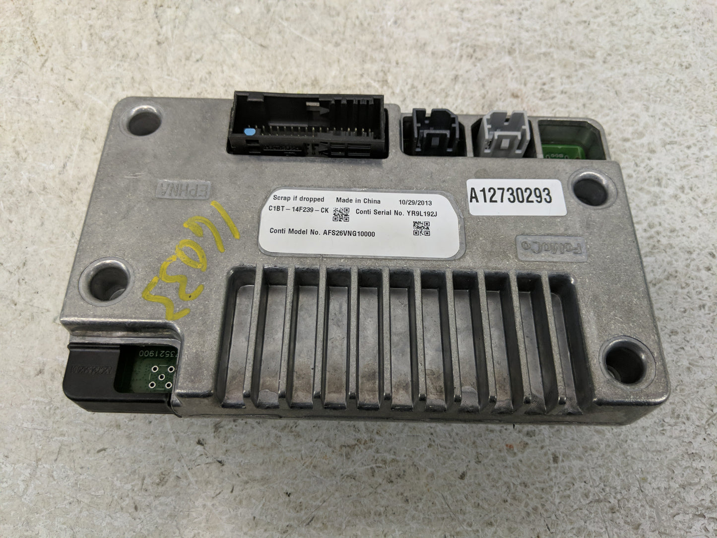 2014-2015 Ford Fiesta Chassis Control Module Ccm Bcm Body Control - Oemusedautoparts1.com