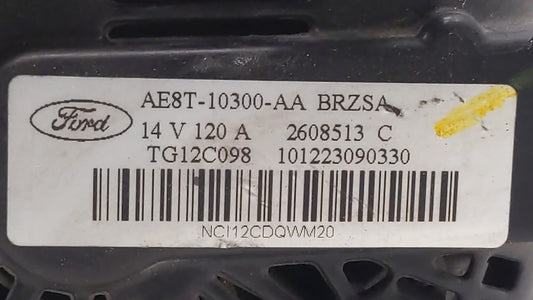 2011-2019 Ford Fiesta Alternator Replacement Generator Charging Assembly Engine OEM P/N:AE8T-10300-AA Fits OEM Used Auto Parts