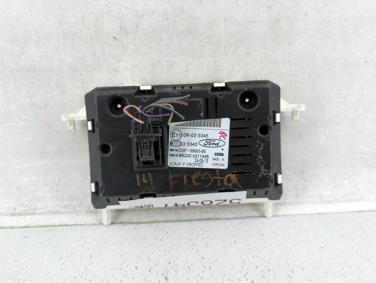 2014-2017 Ford Fiesta Information Display Screen - Oemusedautoparts1.com