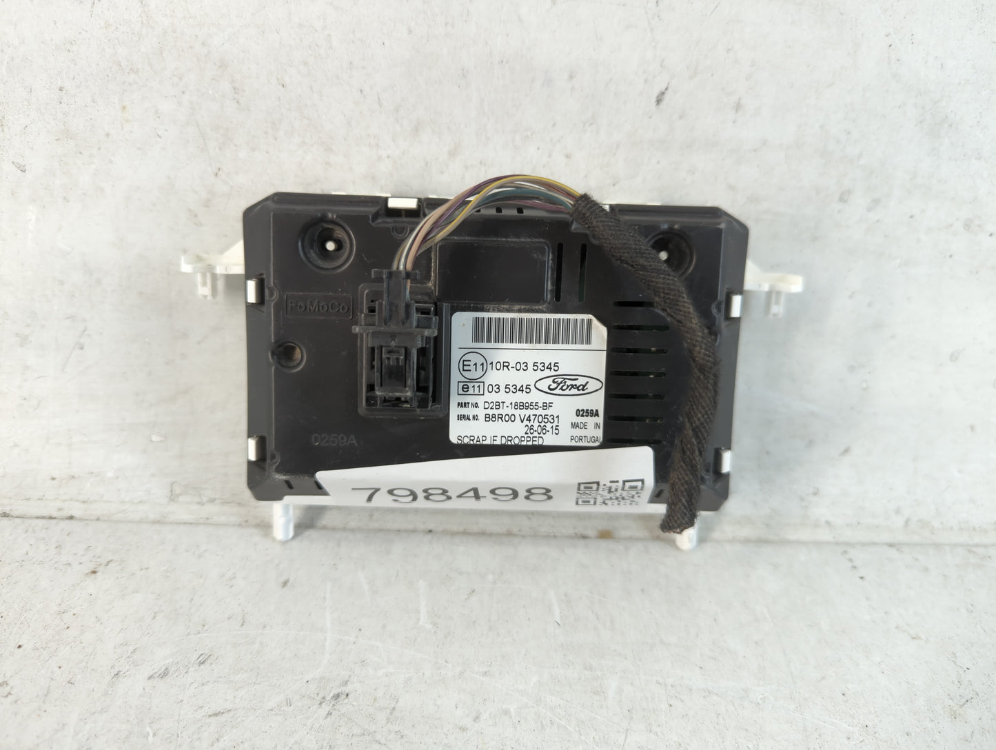 2014-2017 Ford Fiesta Information Display Screen - Oemusedautoparts1.com