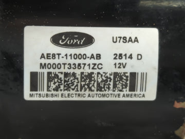 2011-2019 Ford Fiesta Car Starter Motor Solenoid OEM P/N:M000T33571ZC AE8T-11000-AB Fits OEM Used Auto Parts