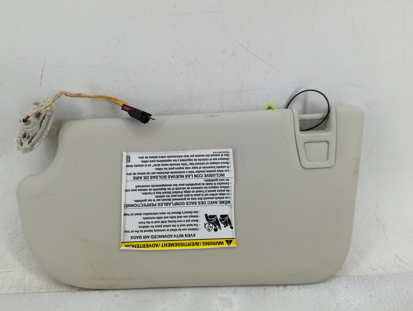 2013-2018 Ford Focus Sun Visor Shade Replacement Passenger Right Mirror Fits Fits 2013 2014 2015 2016 2017 2018 OEM Used Aut