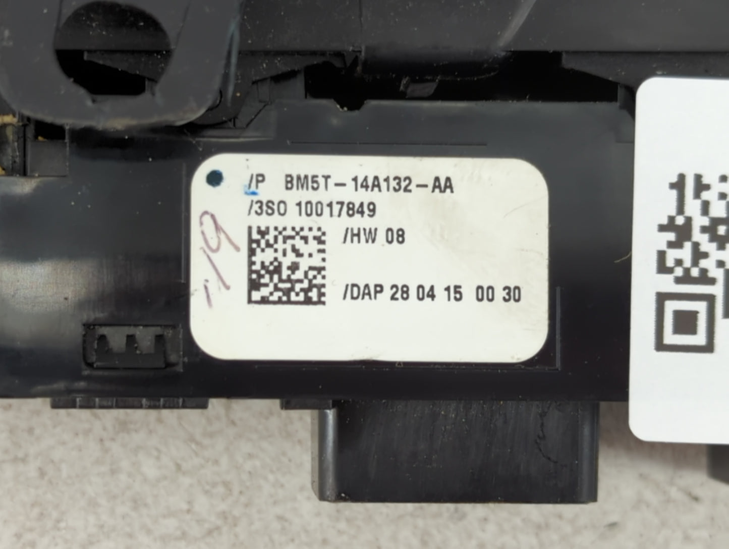 2012-2018 Ford Focus Master Power Window Switch Replacement Driver Side Left P/N:BM5T-14A132-AA Fits OEM Used Auto Parts - O