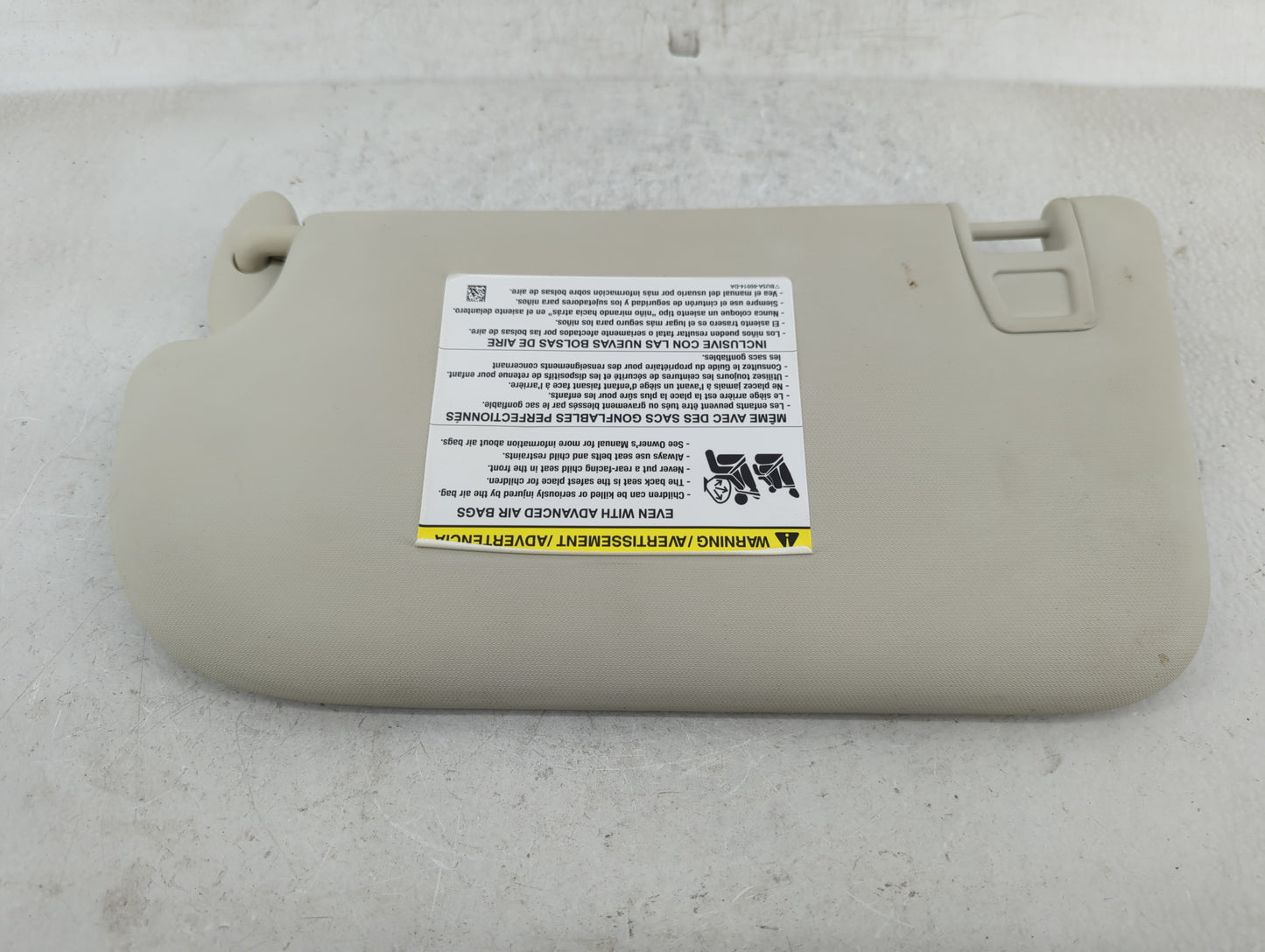 2013-2018 Ford Focus Sun Visor Shade Replacement Passenger Right Mirror Fits Fits 2013 2014 2015 2016 2017 2018 OEM Used Aut
