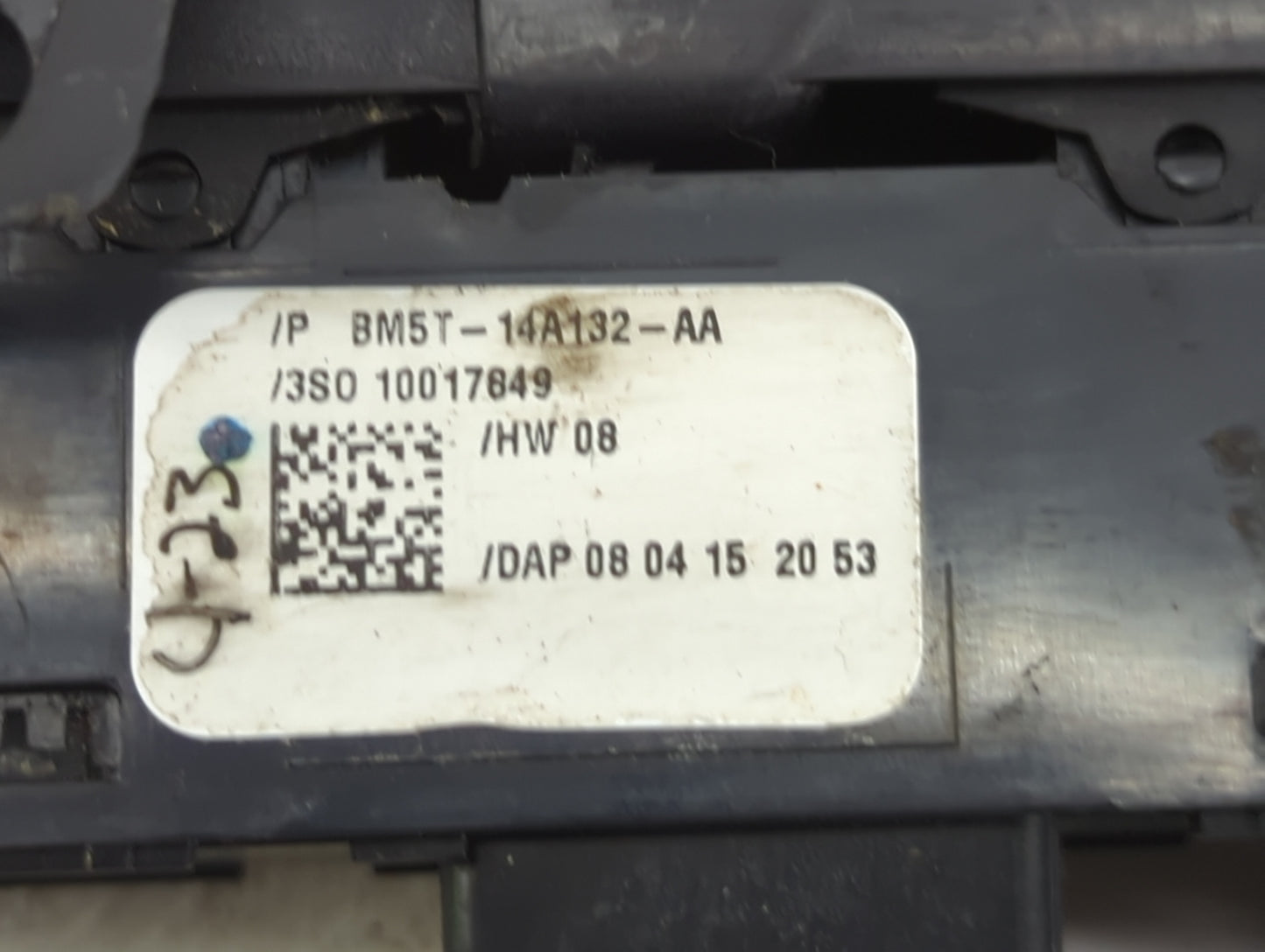 2015-2018 Ford Focus Master Power Window Switch Replacement Driver Side Left P/N:BM5T-14A132-AA Fits OEM Used Auto Parts - O