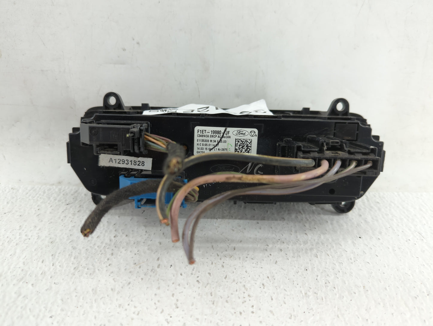 2015-2018 Ford Focus Climate Control Module Temperature AC/Heater Replacement P/N:F1ET-19980-LJ F1ET-19980-JF Fits OEM Used
