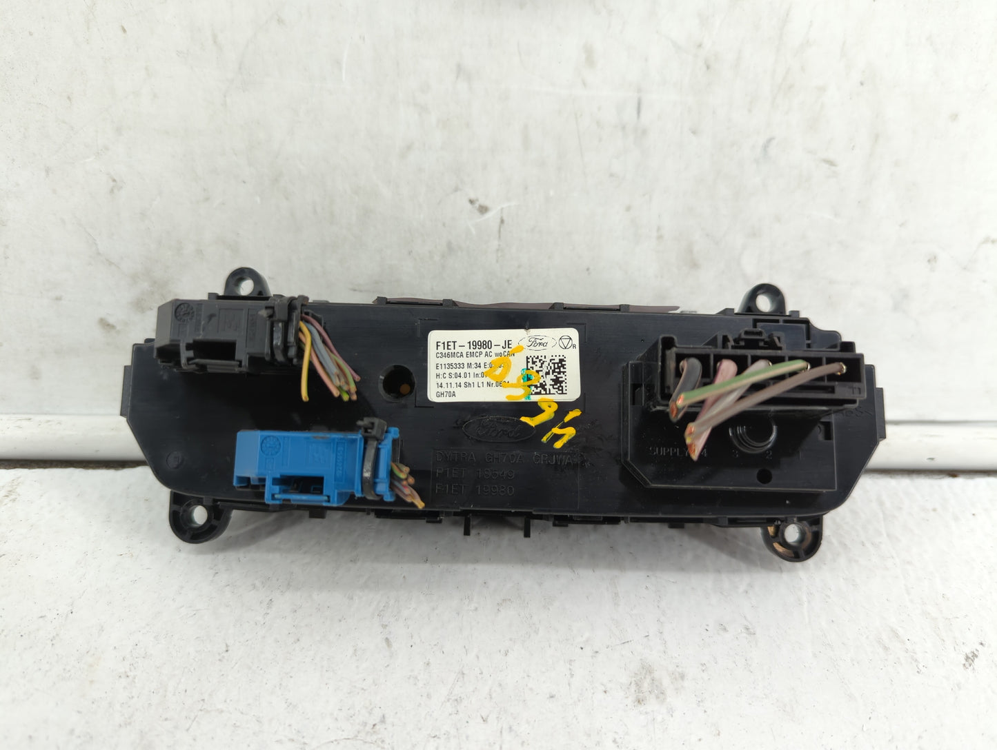 2015-2018 Ford Focus Climate Control Module Temperature AC/Heater Replacement P/N:F1ET-19980-JF Fits Fits 2015 2016 2017 201