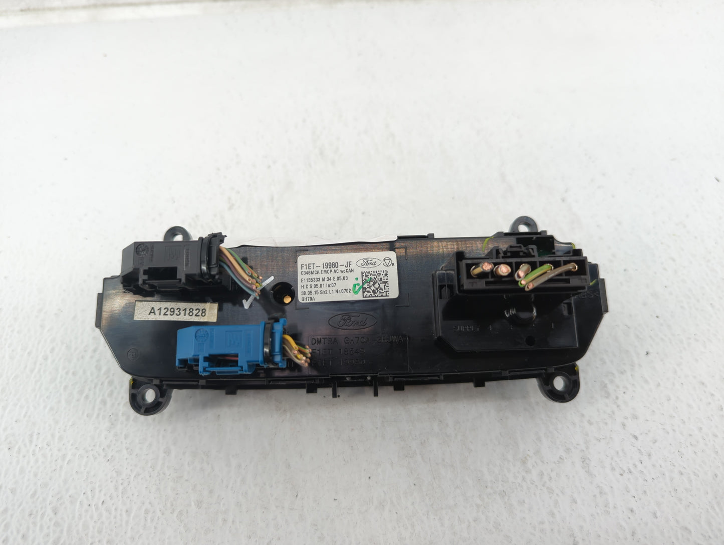 2015-2018 Ford Focus Climate Control Module Temperature AC/Heater Replacement P/N:F1ET-19980-JE Fits Fits 2015 2016 2017 201
