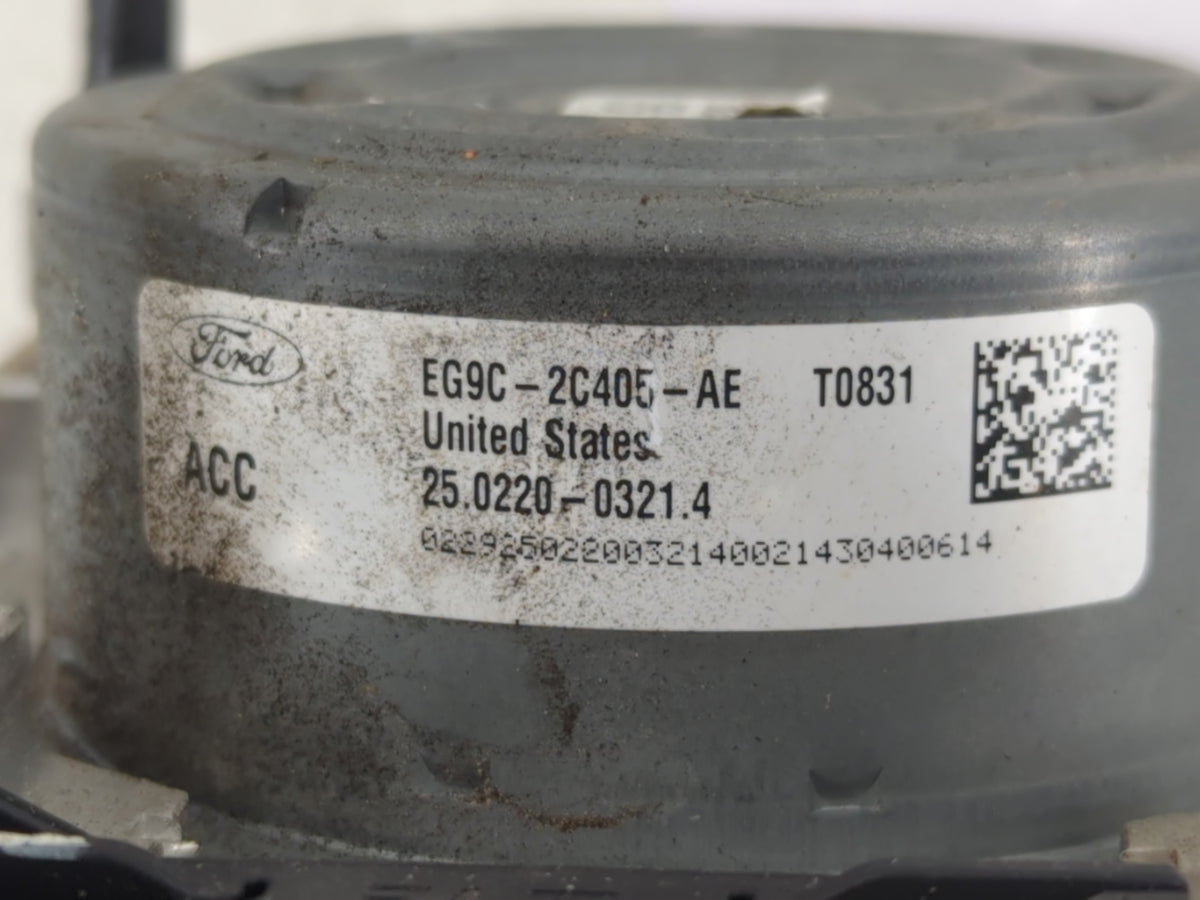 2014-2016 Ford Fusion Anti-Lock Brake ABS Pump Module Actuator OEM P/N:EG9C-2C405-AE Fits Fits 2014 2015 2016 OEM Used Auto