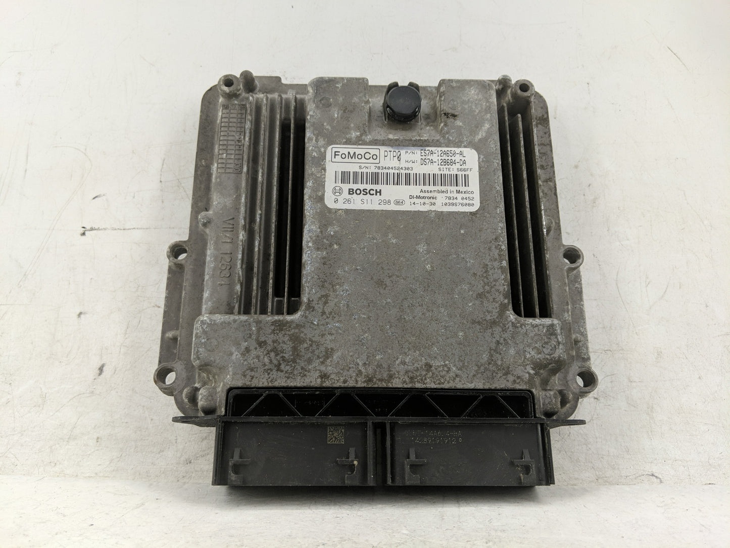 2014-2016 Ford Fusion PCM Engine Control Computer ECU ECM PCU OEM P/N:0 261 S11 298 ES7A-12A650-AL Fits Fits 2014 2015 2016