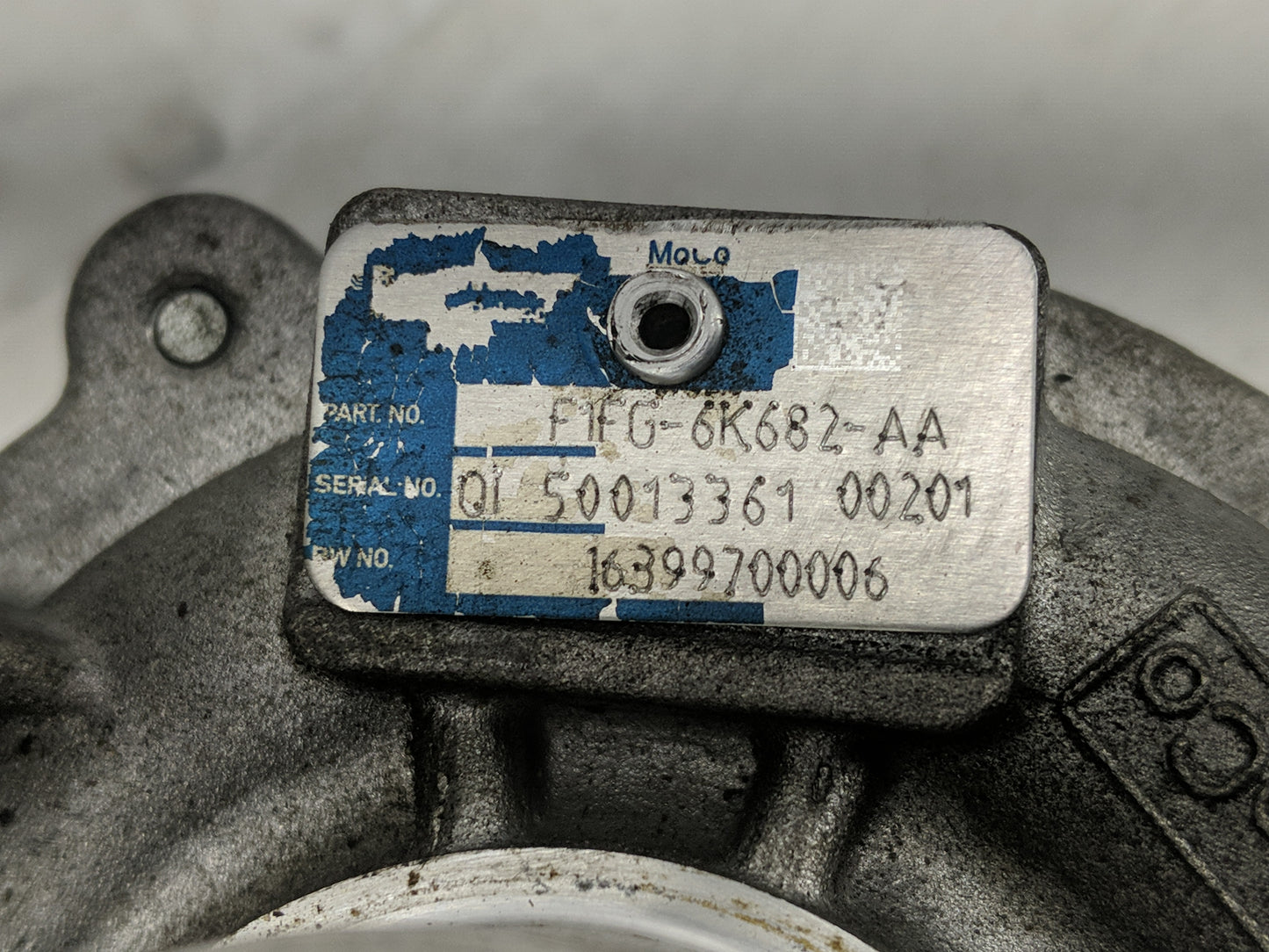 2014 Ford Fusion Turbocharger Turbo Charger Super Charger Supercharger - Oemusedautoparts1.com
