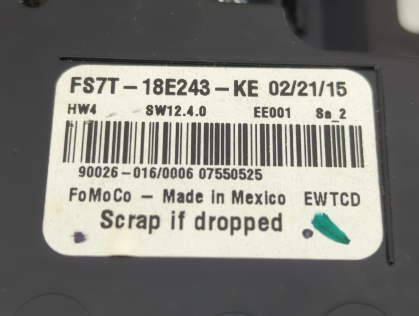 2015-2015 Ford Fusion Radio Control Panel - Oemusedautoparts1.com