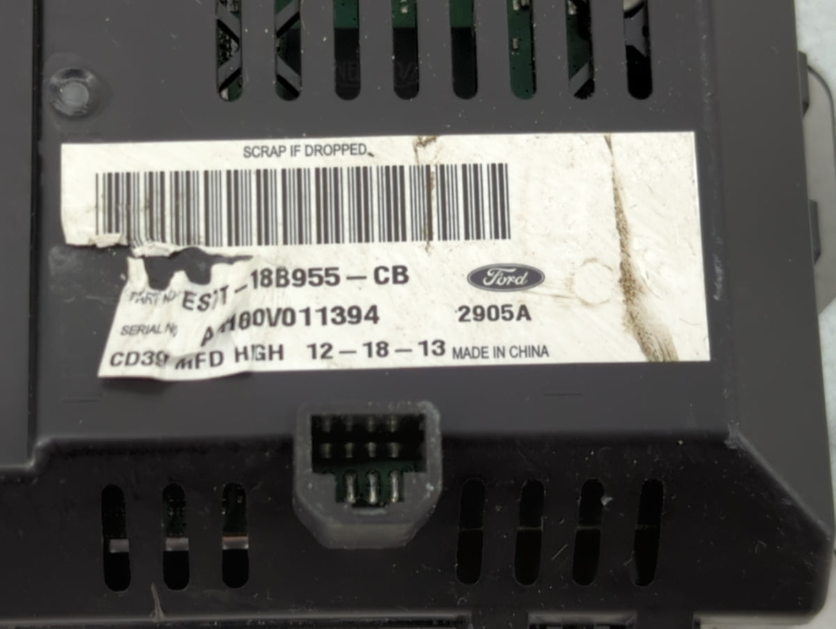 2014-2016 Ford Fusion Information Radio Display Screen 1438277 - Oemusedautoparts1.com