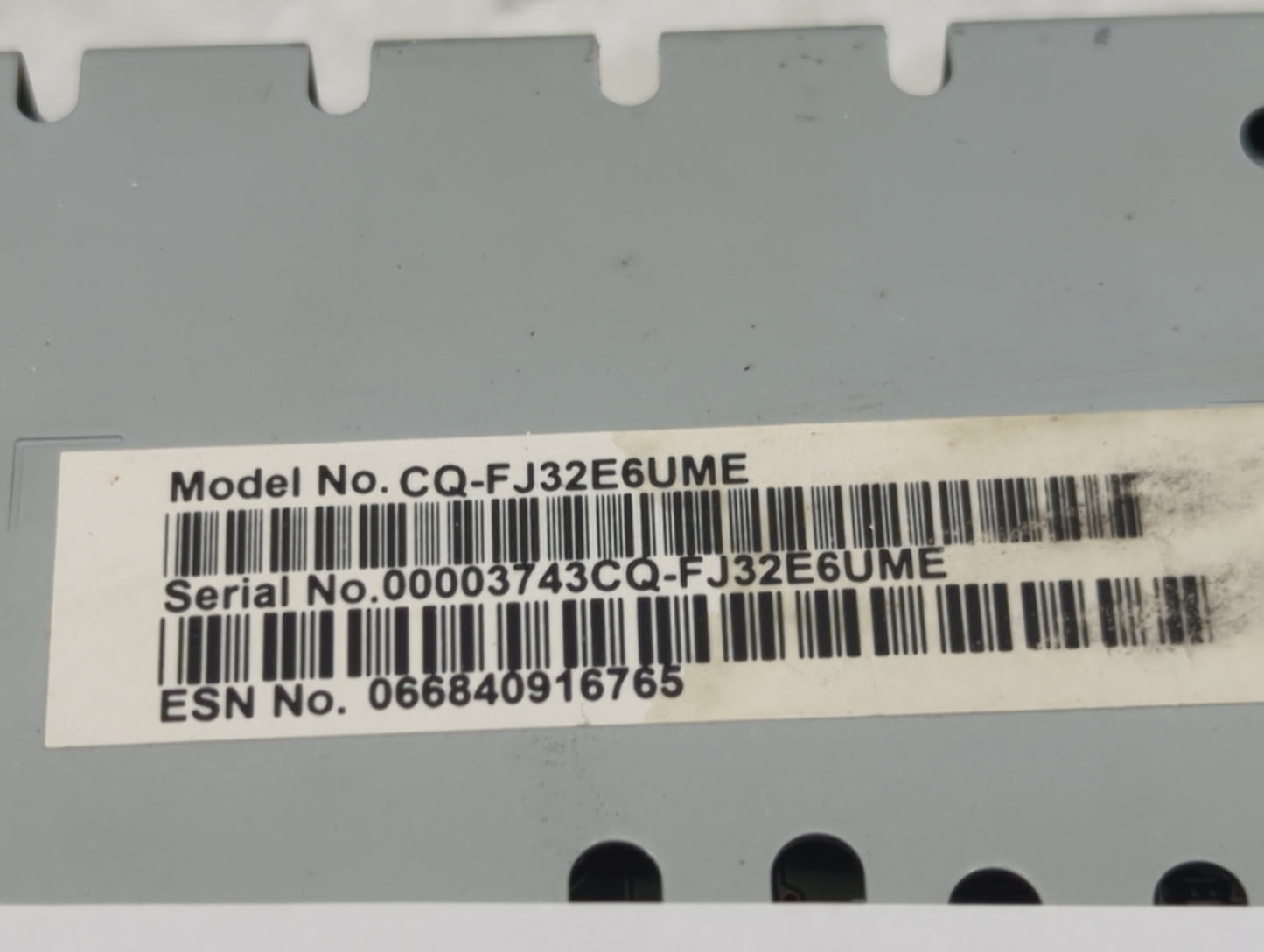 2015-2016 Ford Fusion Radio AM FM Cd Player Receiver Replacement Fits Fits 2015 2016 OEM Used Auto Parts - Oemusedautoparts1