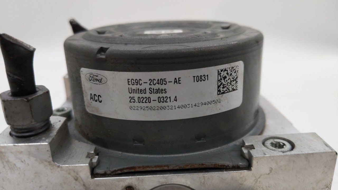 2014-2016 Ford Fusion ABS Pump Control Module Replacement P/N:EG9C-2C405-AF EG9C-2C405-AE Fits Fits 2014 2015 2016 OEM Used