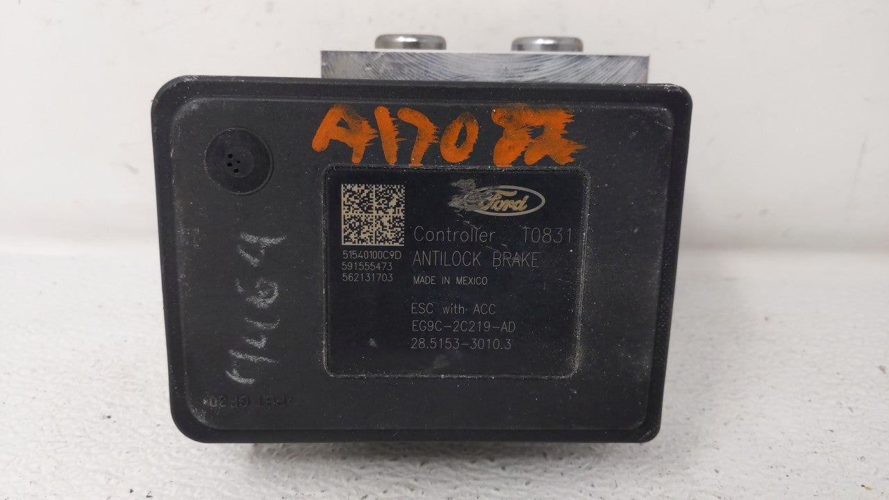 2014-2016 Ford Fusion ABS Pump Control Module Replacement P/N:EG9C-2C405-AF EG9C-2C405-AE, EG9C-2C405-DF Fits Fits 2014 2015