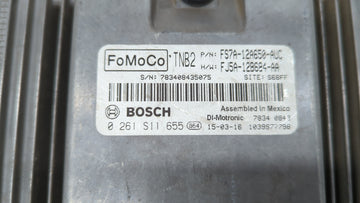 2015 Ford Fusion PCM Engine Control Computer ECU ECM PCU OEM P/N:FS7A-12A650-AUC FS7A-12A650-AYC, FS7A-12A50-AVC Fits OEM Used Auto Parts