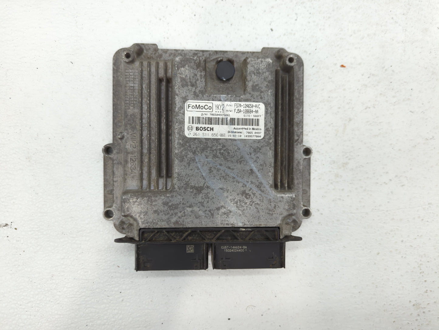 2015 Ford Fusion PCM Engine Control Computer ECU ECM PCU OEM P/N:FJ5A-12B684-AA FS7A-12A650-AUC, FS7A-12A650-AVC Fits OEM Us