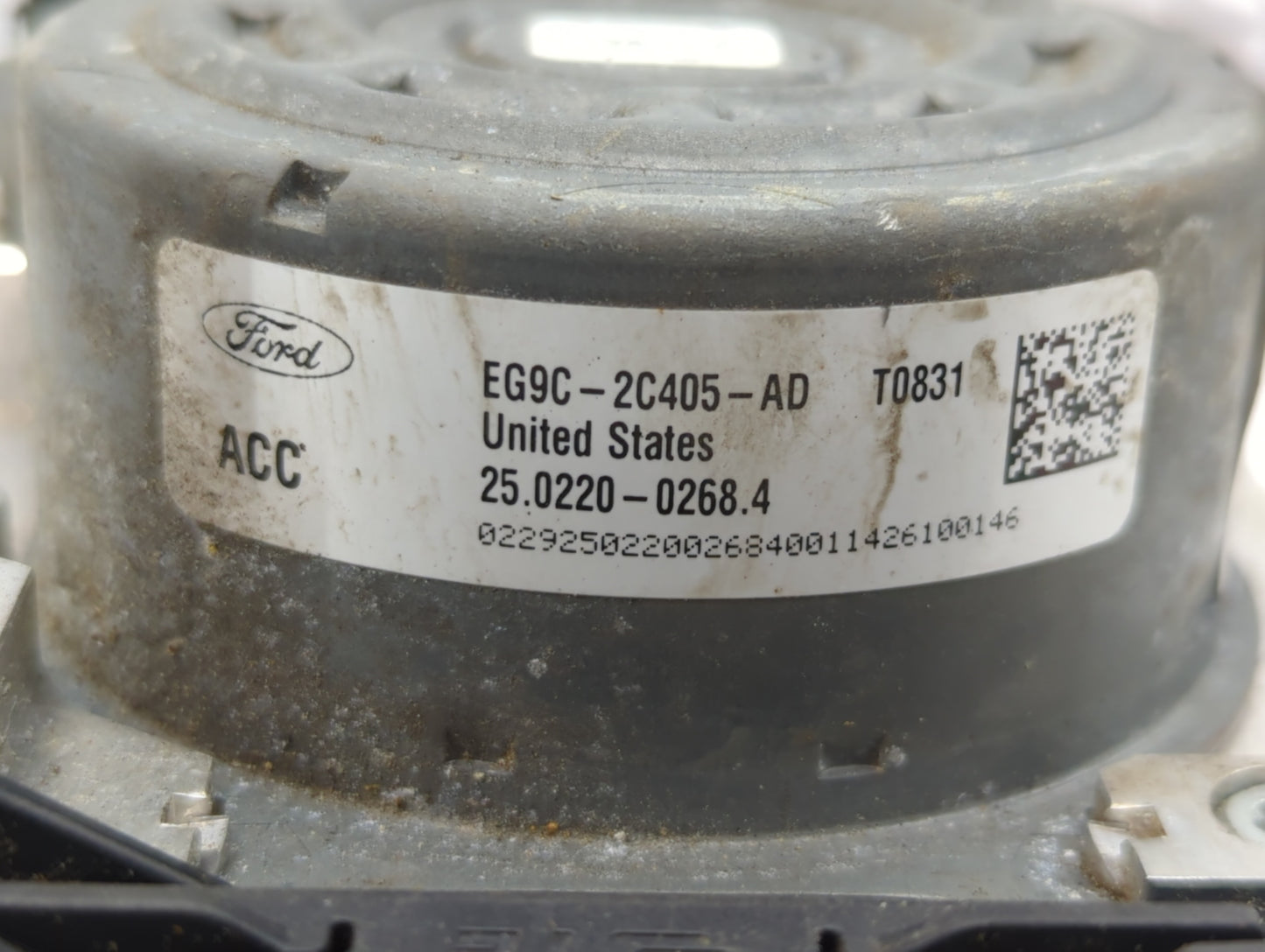 2014-2016 Ford Fusion ABS Pump Control Module Replacement P/N:EG9C-2C405-AD Fits Fits 2014 2015 2016 OEM Used Auto Parts - O