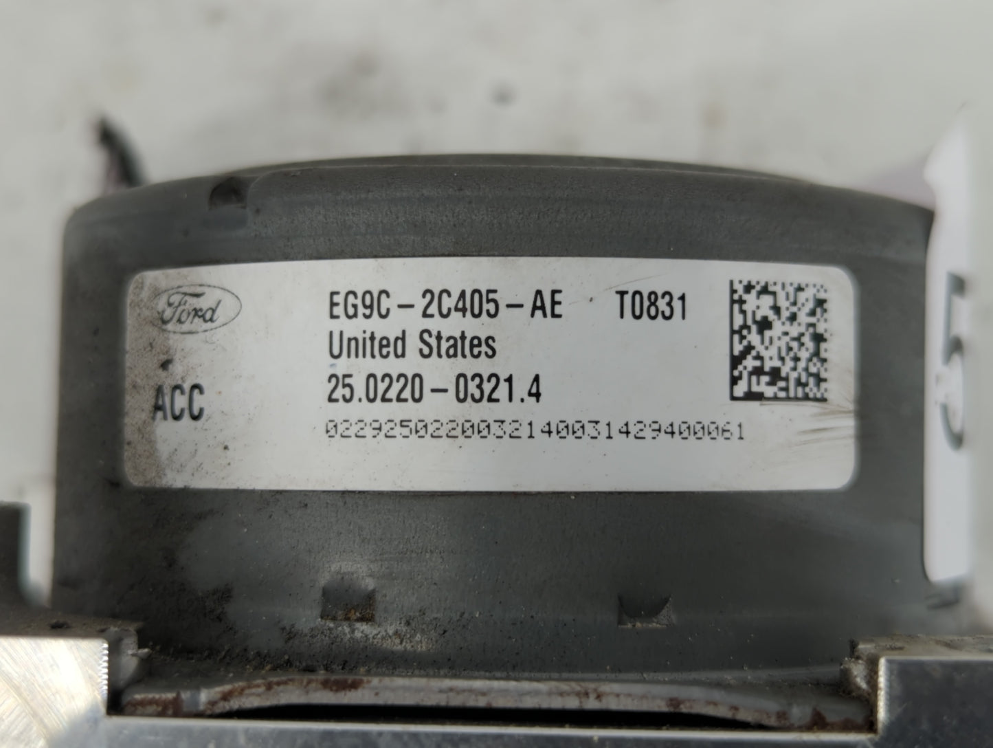 2014-2016 Ford Fusion ABS Pump Control Module Replacement P/N:EG9C-2C405-AE Fits Fits 2014 2015 2016 OEM Used Auto Parts - O