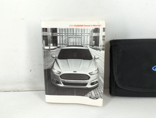 2015 Ford Fusion Owners Manual Book Guide P/N:FE5J19A321 AB OEM Used Auto Parts