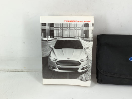 2015 Ford Fusion Owners Manual Book Guide P/N:FE5J19A321 AA OEM Used Auto Parts