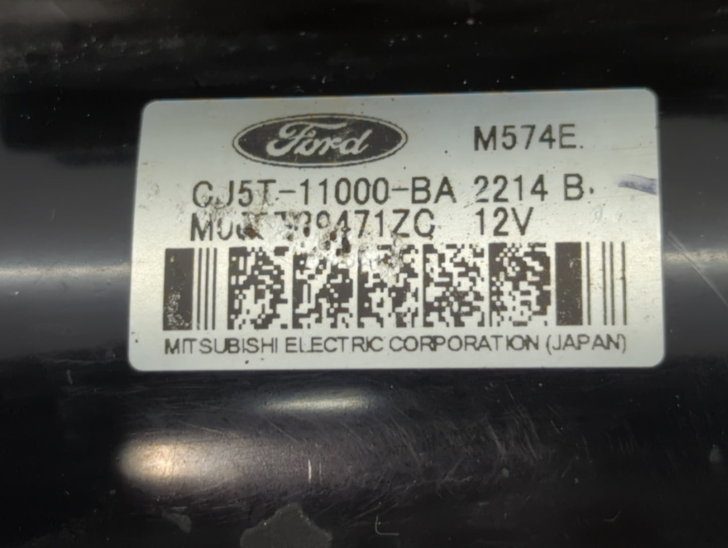 2013-2016 Ford Fusion Car Starter Motor Solenoid OEM P/N:CJ5T-11000-BA Fits Fits 2013 2014 2015 2016 OEM Used Auto Parts - O