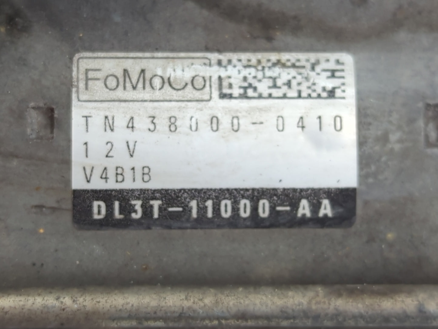 2015-2017 Ford Mustang Car Starter Motor Solenoid OEM P/N:TN438000-0410 DL3T-11000-AA Fits Fits 2015 2016 2017 2018 2019 202