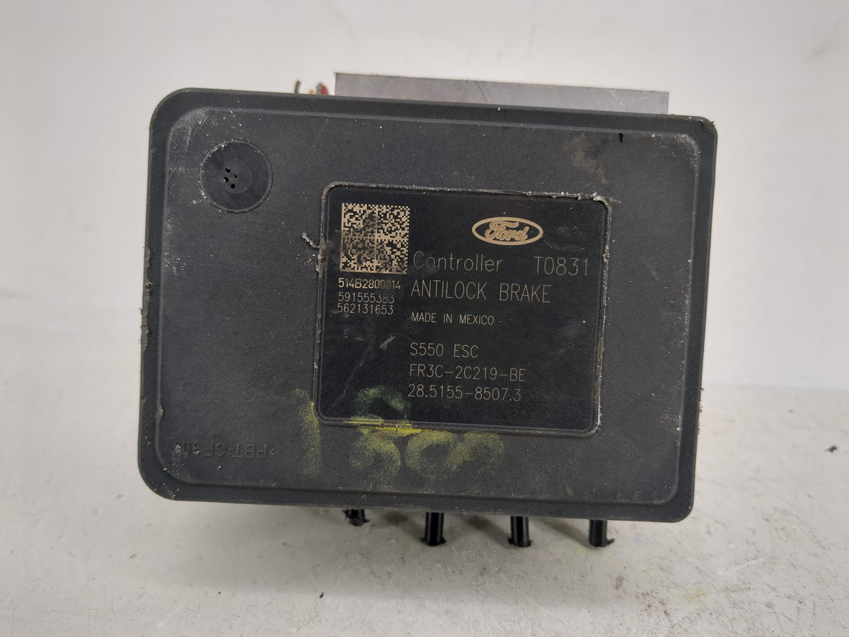 2015 Ford Mustang Anti-Lock Brake ABS Pump Module Actuator OEM P/N:FR3C-2C405-BE FR3C-2C219-BE Fits OEM Used Auto Parts - Oe