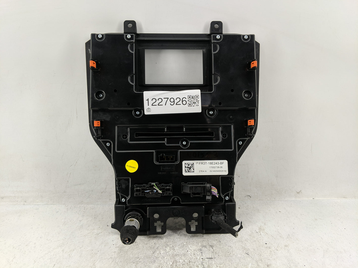 2015 Ford Mustang Radio AM FM Cd Player Receiver Replacement P/N:FR3T-18E243-BF Fits OEM Used Auto Parts - Oemusedautoparts1