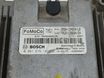 2015-2020 Ford Mustang PCM Engine Control Computer ECU ECM PCU OEM P/N:FR3A-12B684-EA Fits Fits 2015 2016 2017 2018 2019 2020 OEM Used Auto Parts