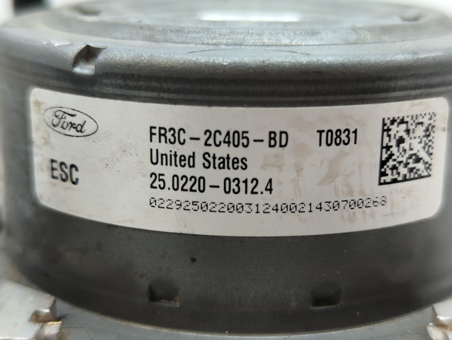2015 Ford Mustang ABS Pump Control Module Replacement P/N:FR3C-2C405-BD FR3C-2C405-BE Fits OEM Used Auto Parts - Oemusedauto