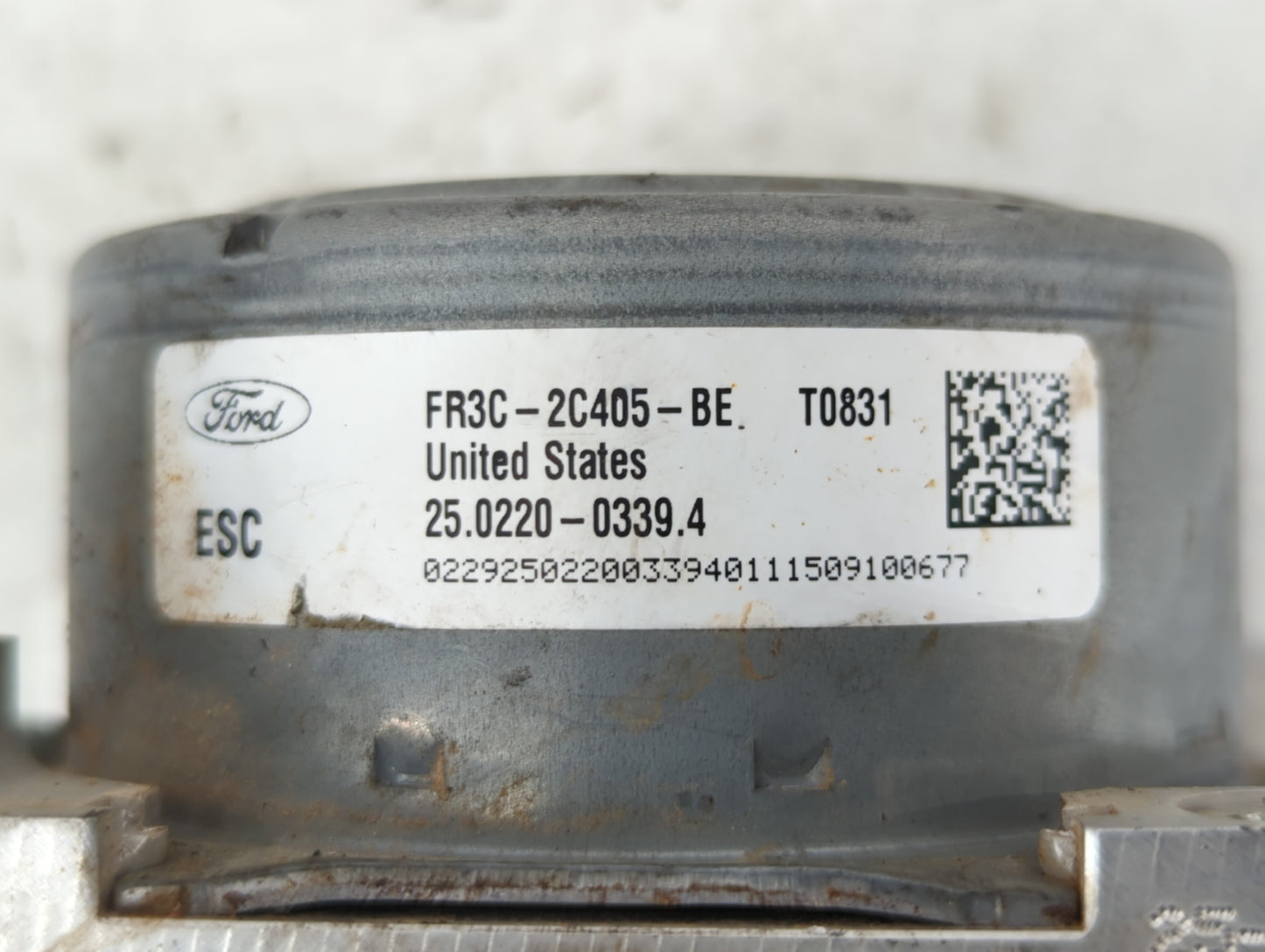 2015 Ford Mustang ABS Pump Control Module Replacement P/N:FR3C-2C405-BD FR3C-2C405-BE Fits OEM Used Auto Parts - Oemusedauto