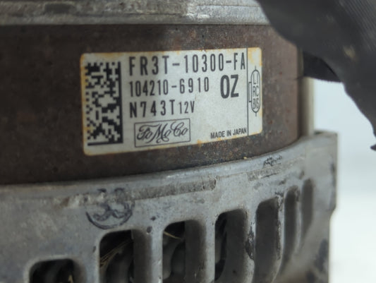 2015-2022 Ford Mustang Alternator Replacement Generator Charging Assembly Engine OEM P/N:104210-6910 FR3T-10300-FA Fits OEM Used Auto Parts