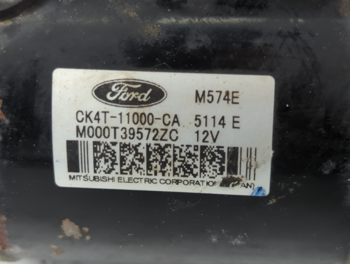 2015-2017 Ford Mustang Car Starter Motor Solenoid OEM P/N:CK4T-11000-CA Fits Fits 2015 2016 2017 2018 2019 2020 OEM Used Aut