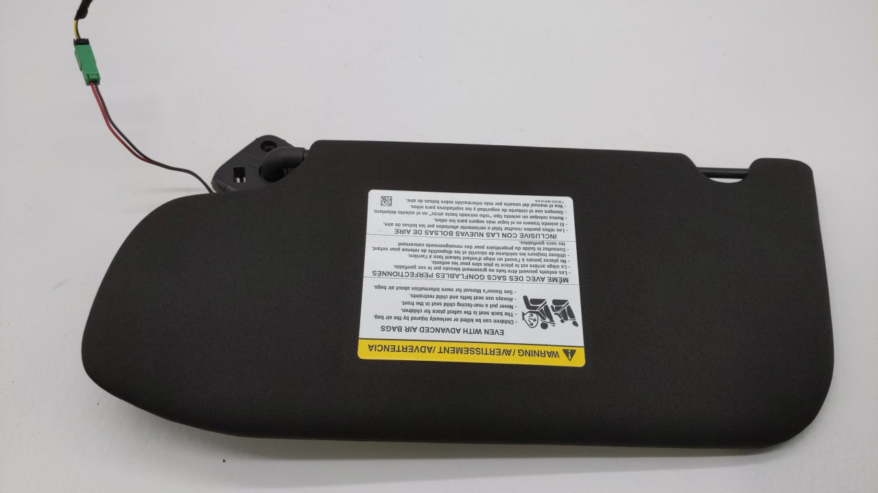 2013-2019 Ford Taurus Sun Visor Shade Replacement Passenger Right Mirror Fits OEM Used Auto Parts - Oemusedautoparts1.com