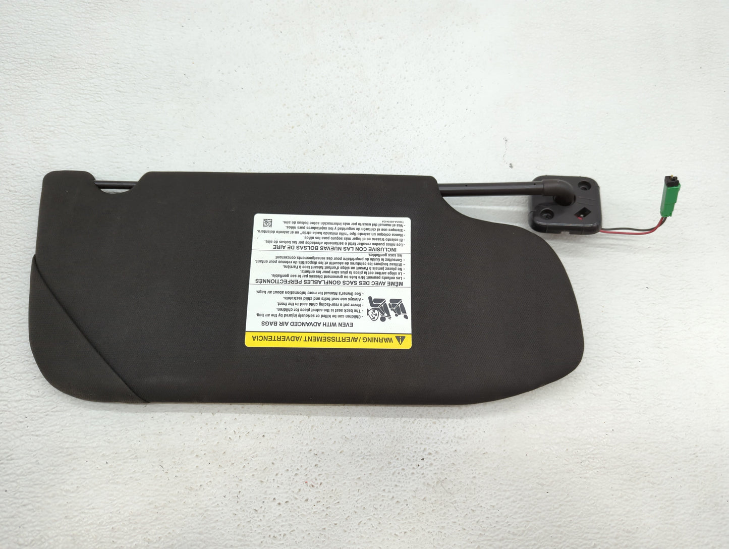 2013-2018 Ford Taurus Sun Visor Shade Replacement Driver Left Mirror Fits Fits 2013 2014 2015 2016 2017 2018 OEM Used Auto P