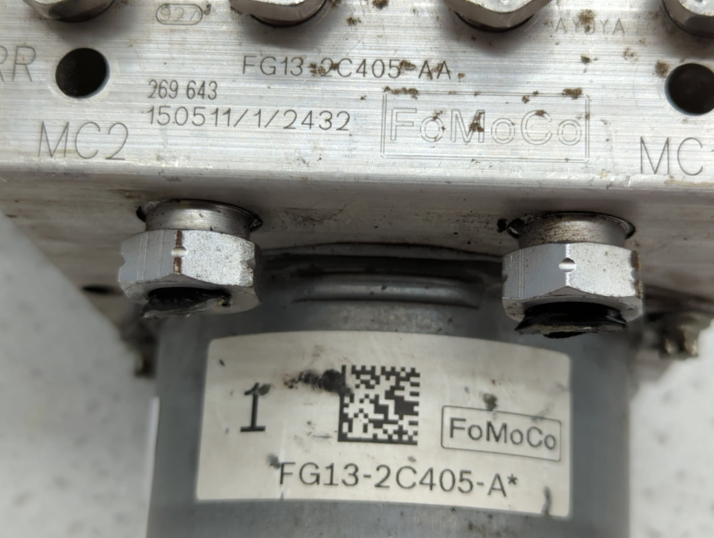 2014-2019 Ford Taurus ABS Pump Control Module Replacement P/N:FG13-2C405-AA FG13-2C405-AC Fits Fits 2014 2015 2016 2017 2018