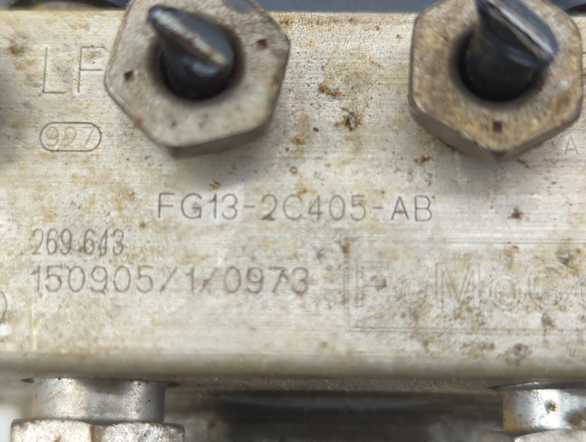 2014-2019 Ford Taurus Anti-Lock Brake ABS Pump Module Actuator OEM P/N:FG13-2C405-AB FG13-2C405-AA Fits OEM Used Auto Parts