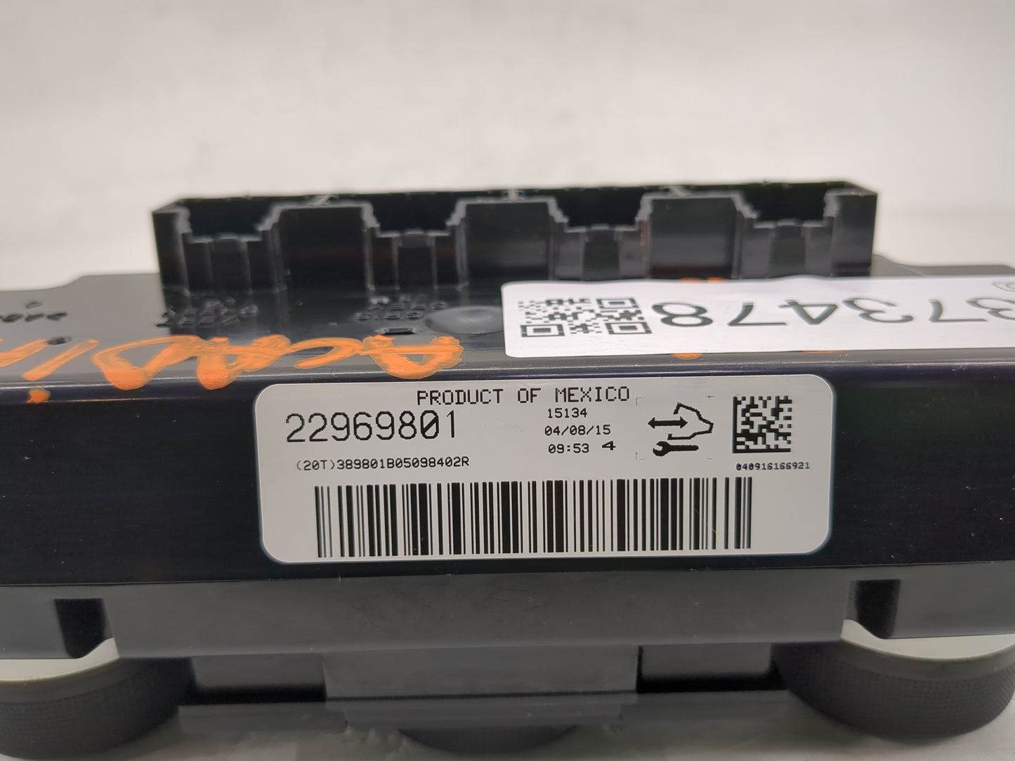 2013-2016 Gmc Acadia Climate Control Module Temperature AC/Heater Replacement P/N:22969801 Fits Fits 2013 2014 2015 2016 OEM