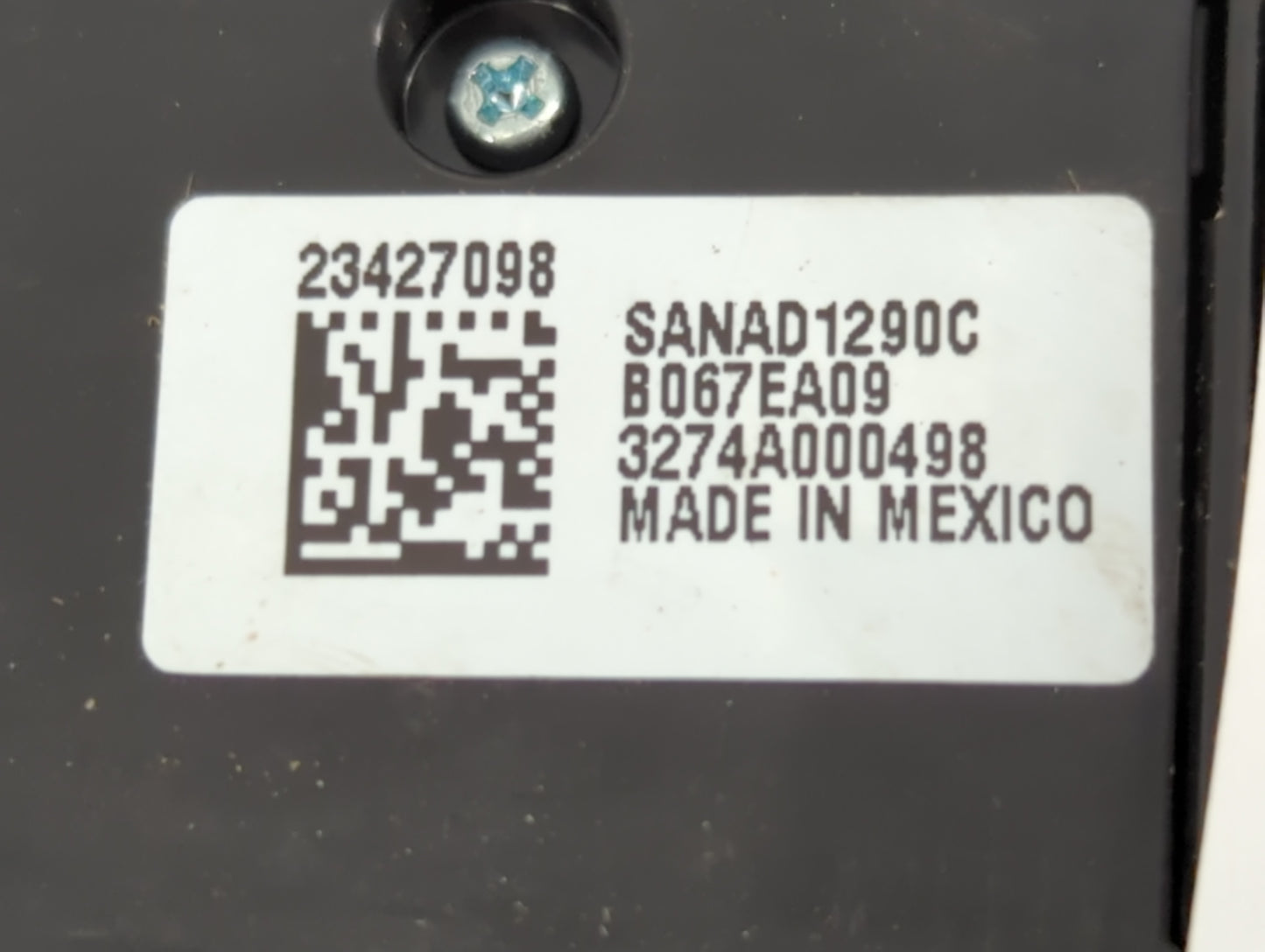 2015-2022 Gmc Canyon Master Power Window Switch Replacement Driver Side Left P/N:23427098 Fits OEM Used Auto Parts - Oemused