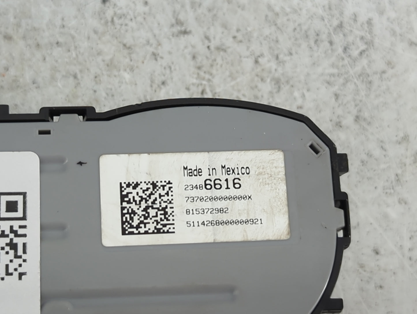 2014-2016 Gmc Sierra 1500 Climate Control Module Temperature AC/Heater Replacement P/N:23486616 7370200000000X Fits OEM Used