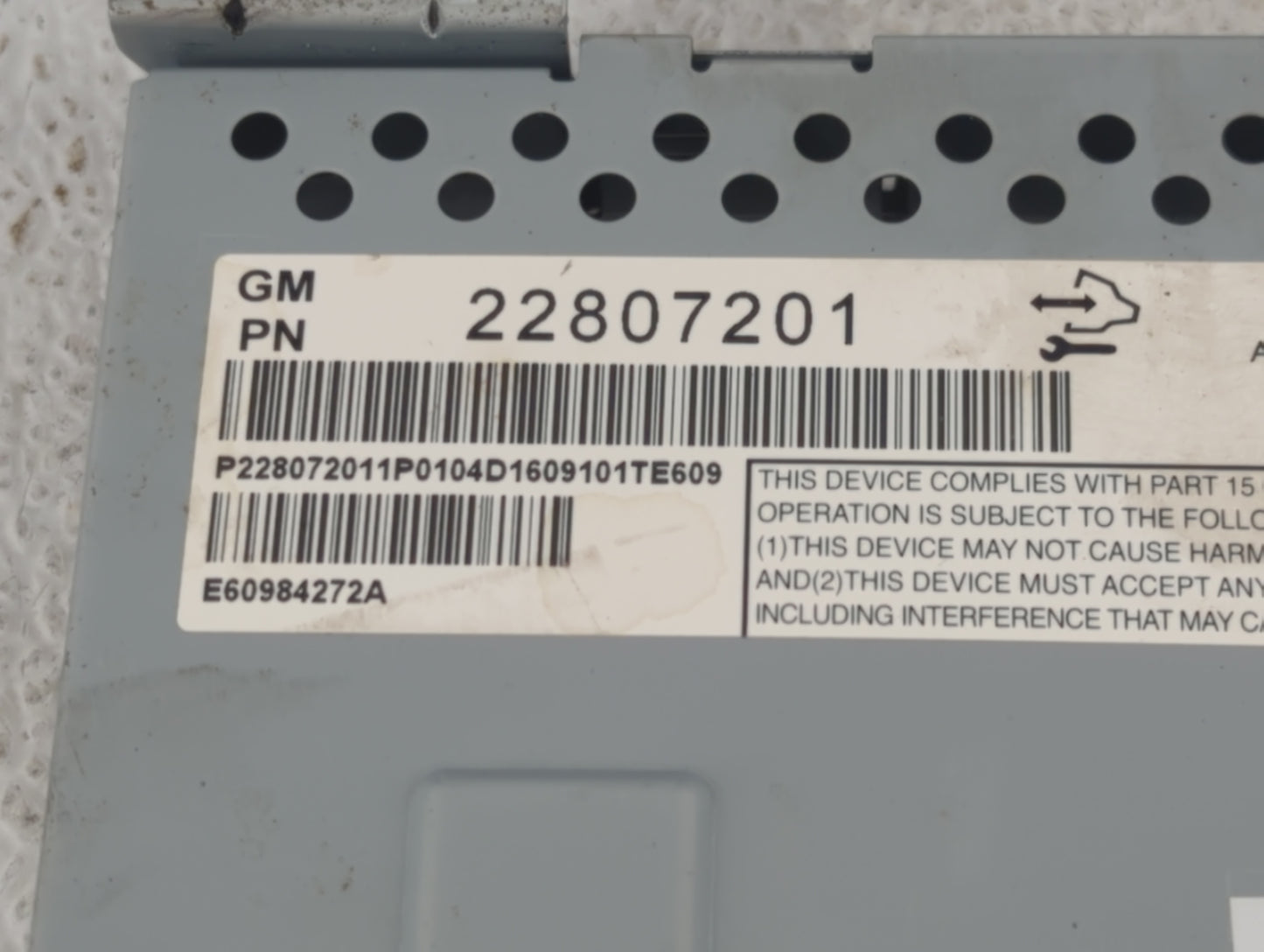 2010-2017 Gmc Terrain Information Display Screen - Oemusedautoparts1.com