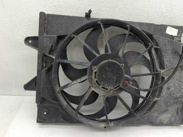 2010-2017 Gmc Terrain Left Radiator Fan Motor Assembly Black