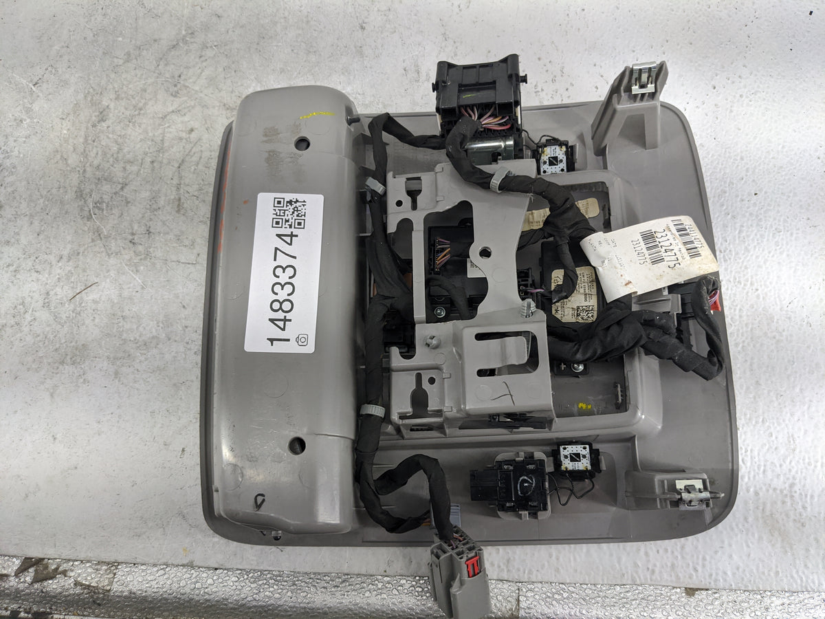 2015-2020 Gmc Yukon Overhead Console W/rear Climate Control Gray 1483374 - Oemusedautoparts1.com
