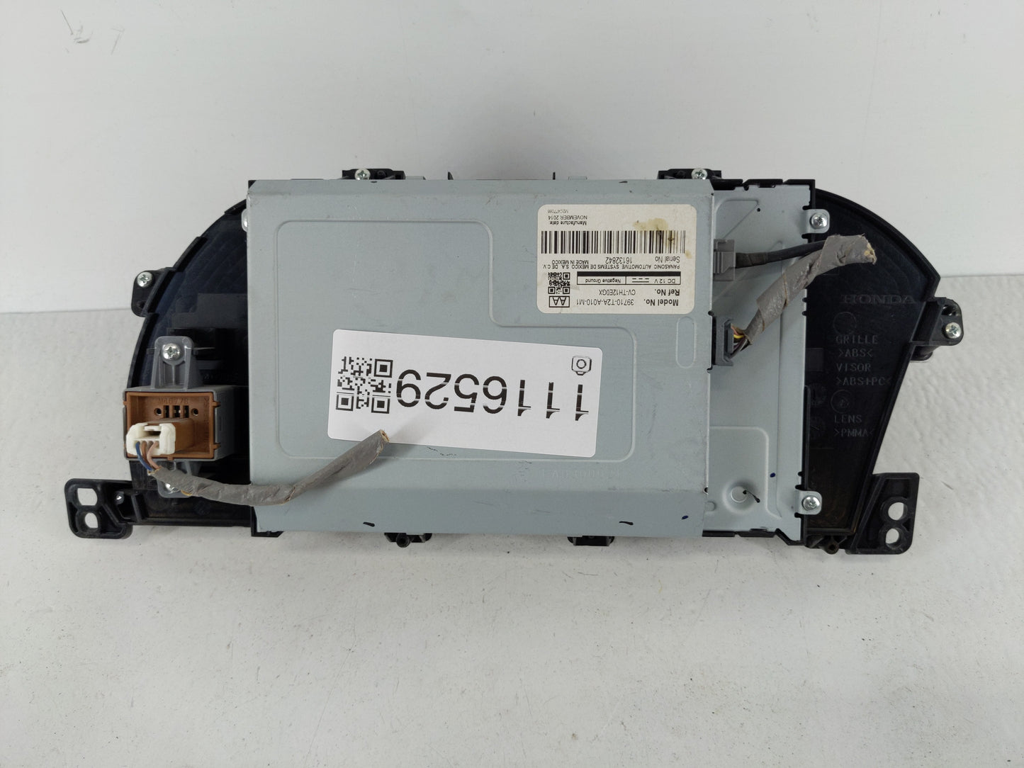 2015 Honda Accord Instrument Cluster Speedometer Gauges P/N:39710-T2A-A010-M1 Fits OEM Used Auto Parts - Oemusedautoparts1.c