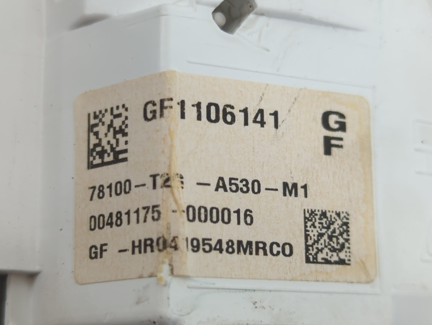 2013-2017 Honda Accord Instrument Cluster Speedometer Gauges P/N:78100-T2R-A530-M1 Fits Fits 2013 2014 2015 2016 2017 OEM Us