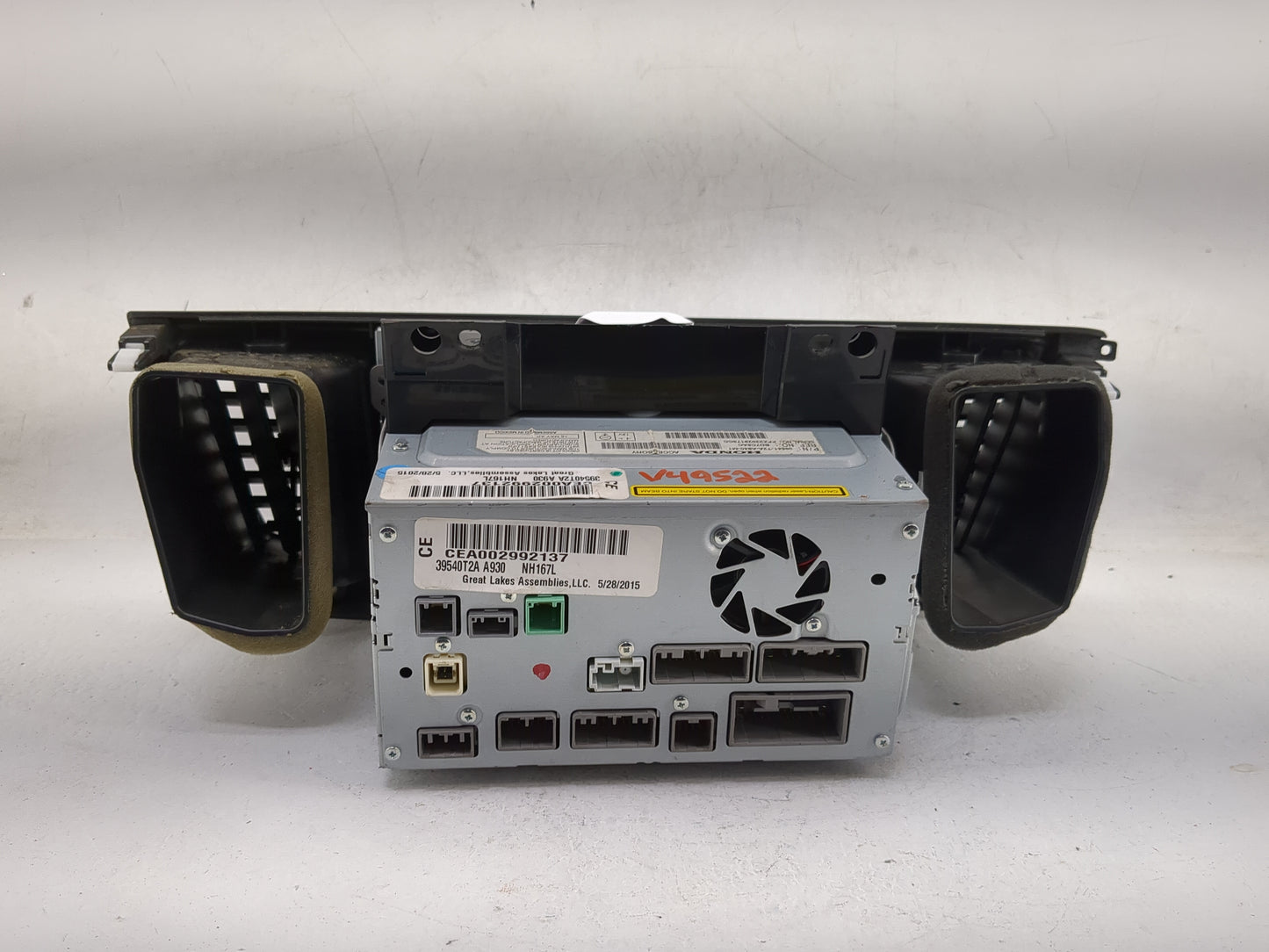 2013-2015 Honda Accord Radio AM FM Cd Player Receiver Replacement P/N:39541-T2A-A940-M1 BD7C5AC Fits Fits 2013 2014 2015 OEM